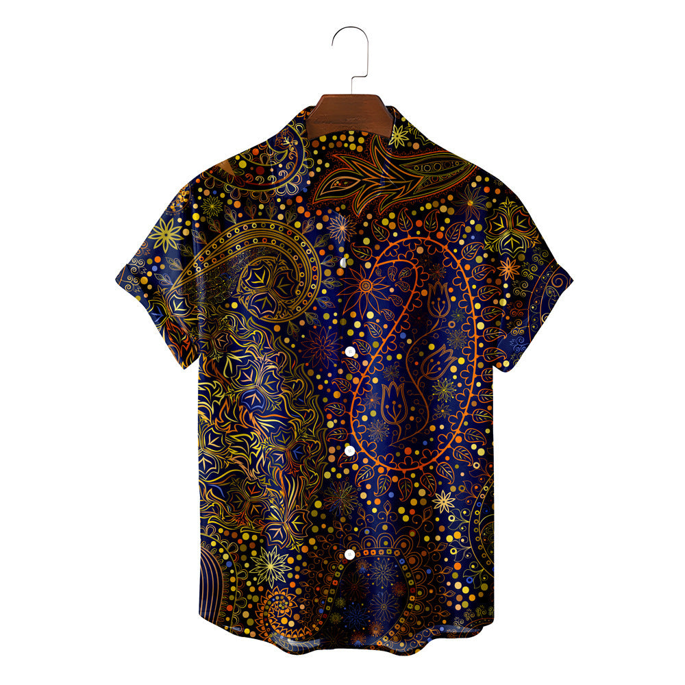 Hawaii Beach Vacation Retro Tide Shirt Men's