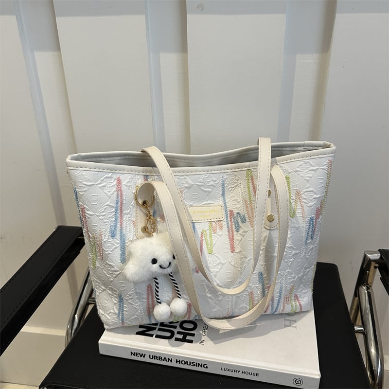 Cute texture pendant shoulder bag