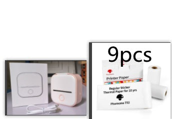Mini Portable Thermal Label Printer Bluetooth-compatible Mini Photo Label Printer Price Tag