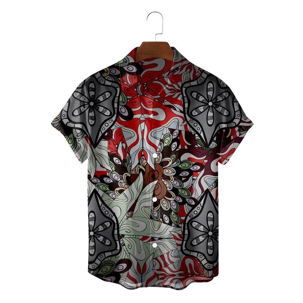 Hawaii Beach Vacation Retro Tide Shirt Men's