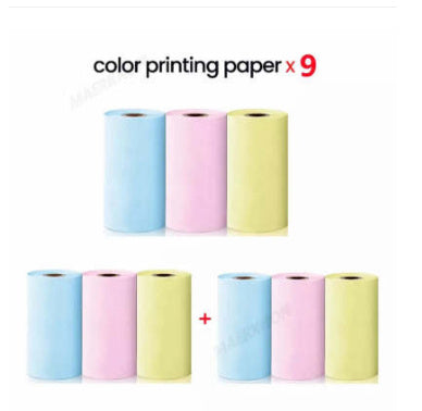 Mini Portable Thermal Label Printer Bluetooth-compatible Mini Photo Label Printer Price Tag