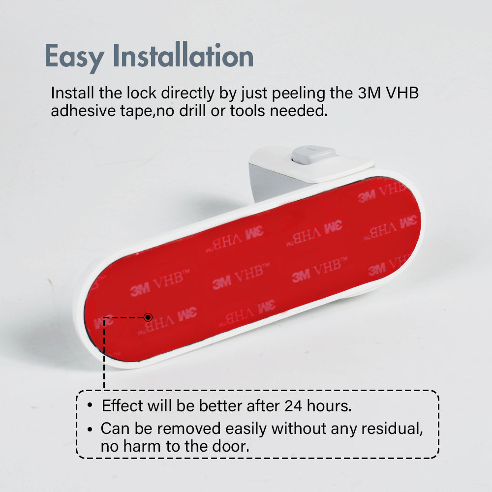 Powerful Door Lever Lock Opening Artifact Anti-pet. Easy To Install with High Strength Material.