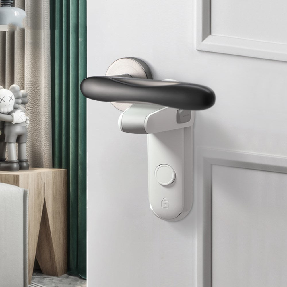 Powerful Door Lever Lock Opening Artifact Anti-pet. Easy To Install with High Strength Material.