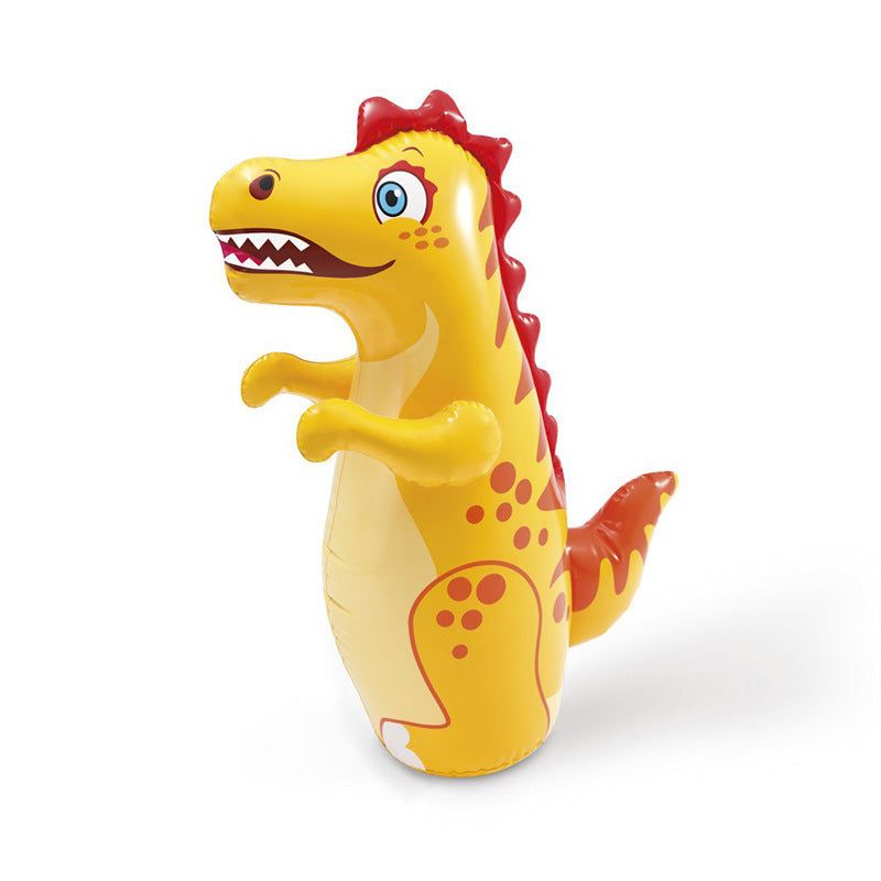 Punching 3D Inflatable Dinasaur Toys for Children Interactive Big Tumbler Toy Kid