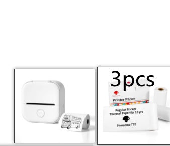 Mini Portable Thermal Label Printer Bluetooth-compatible Mini Photo Label Printer Price Tag