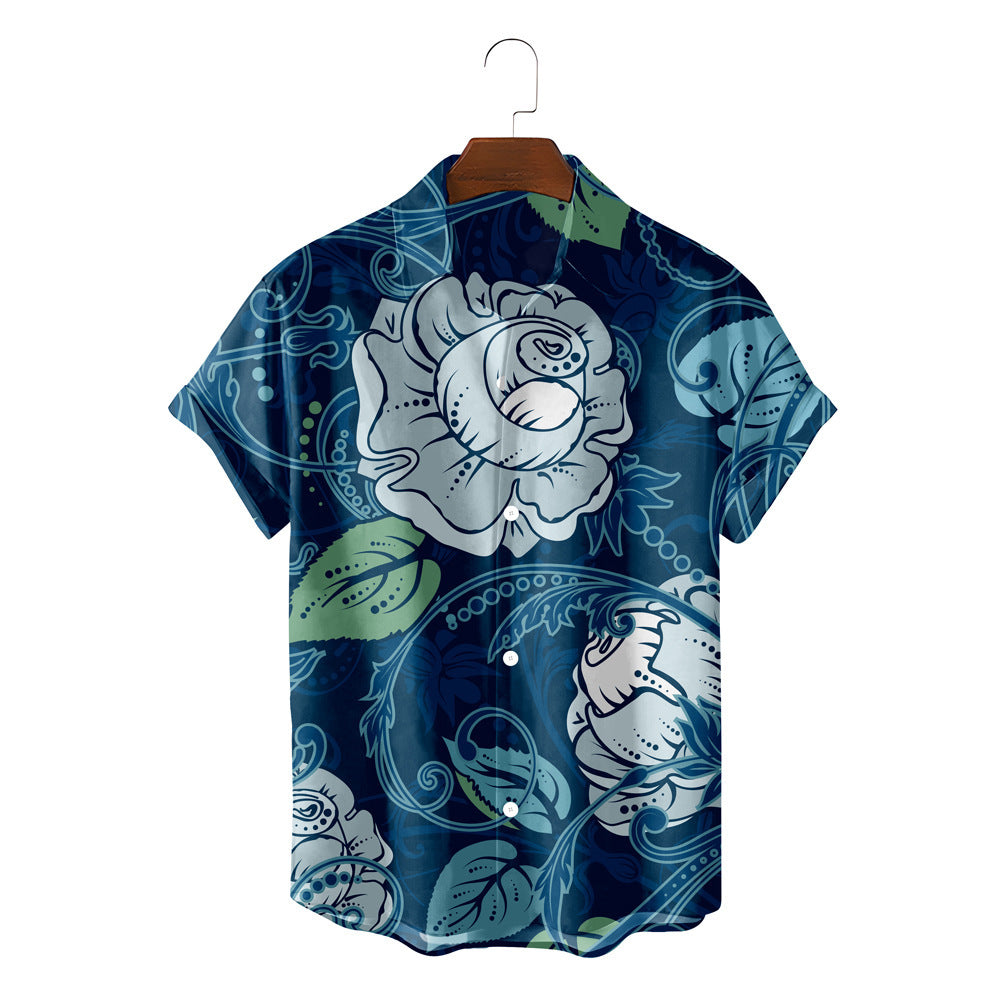 Hawaii Beach Vacation Retro Tide Shirt Men's