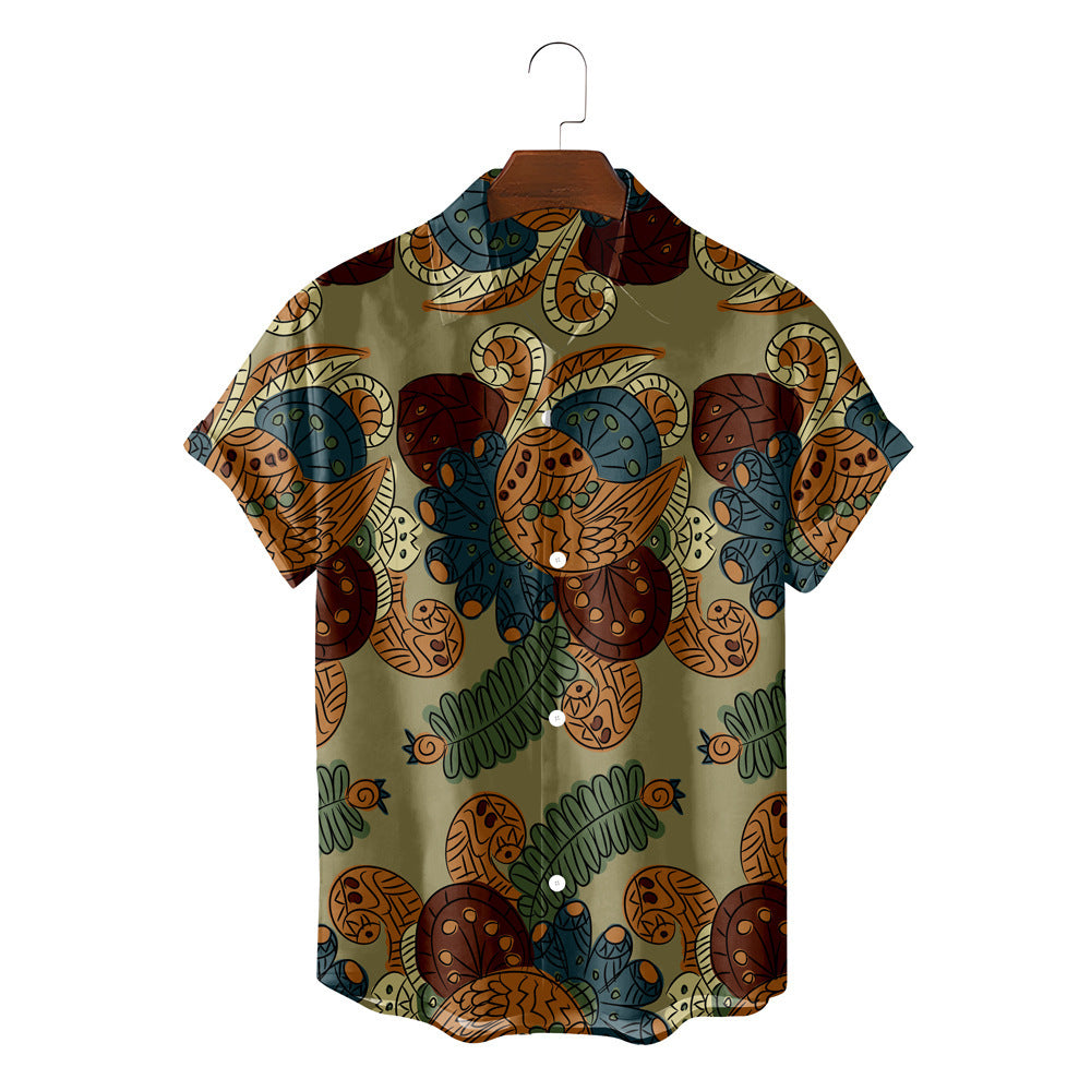 Hawaii Beach Vacation Retro Tide Shirt Men's