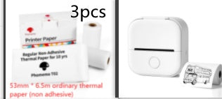 Mini Portable Thermal Label Printer Bluetooth-compatible Mini Photo Label Printer Price Tag
