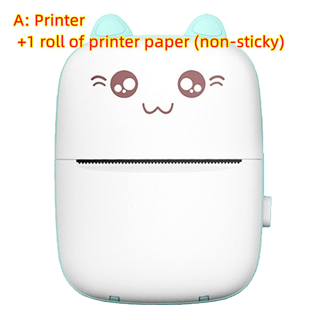 Mini Bluetooth and WiFi Printer Mobile Hot Print Pocket Student Error Label Printer