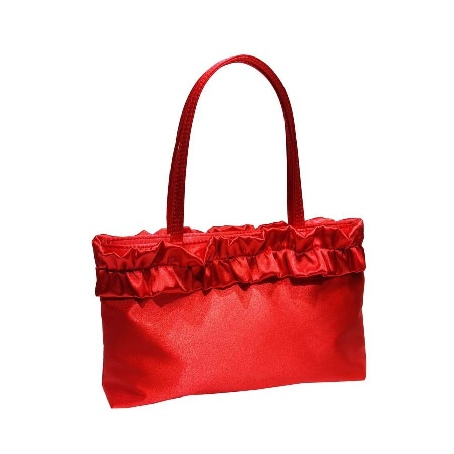 Handmade Satin Vintage Lace Flower Shoulder Bag