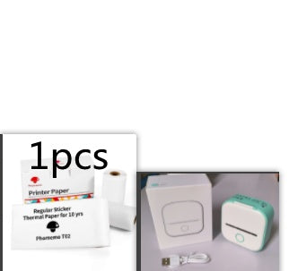 Mini Portable Thermal Label Printer Bluetooth-compatible Mini Photo Label Printer Price Tag