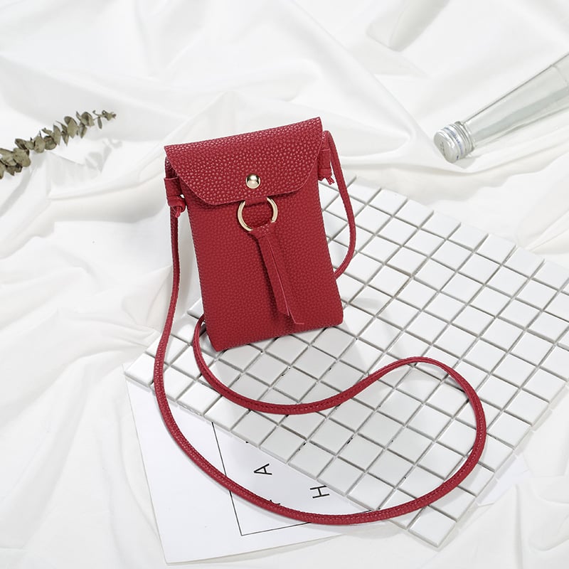 Coin Purse Summer Vertical Fancy Crossbody Mini Mobile Phone Bag