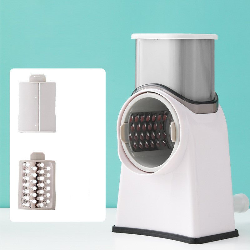 Modern Multifunctional Vegetable Cutter – Sleek Design, Sharp Stainless-Steel Blades, Space-Saving Size!