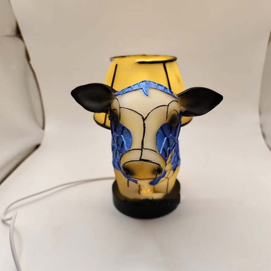 Beautiful Cow Table Lamp Bedside