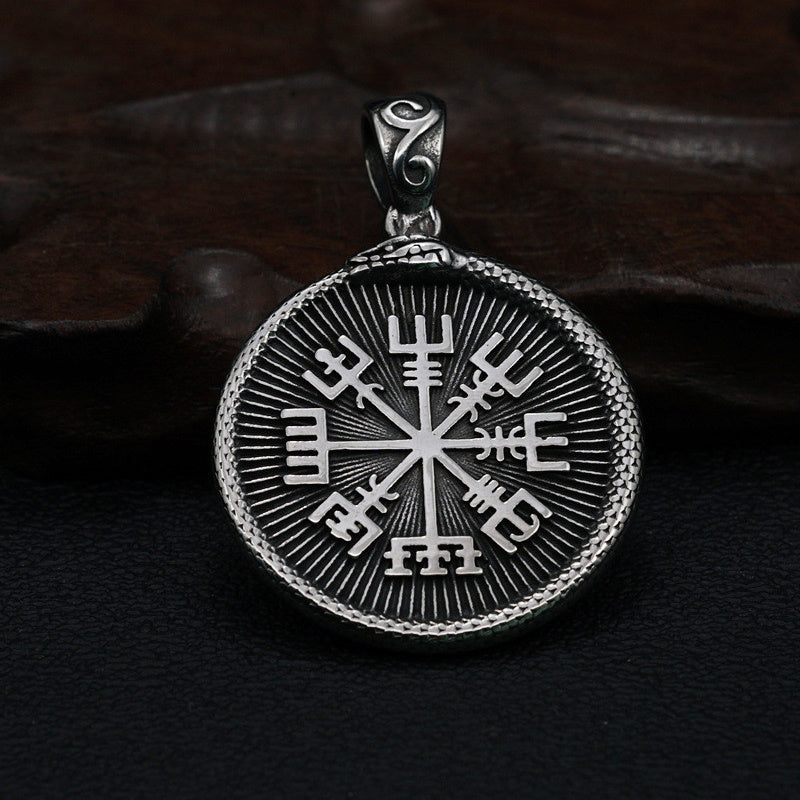 Stainless Steel Pendant Vintage Cult Necklace