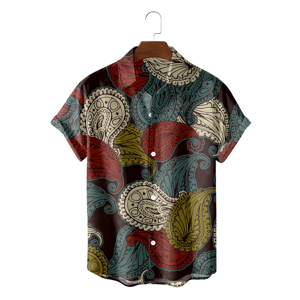 Hawaii Beach Vacation Retro Tide Shirt Men's