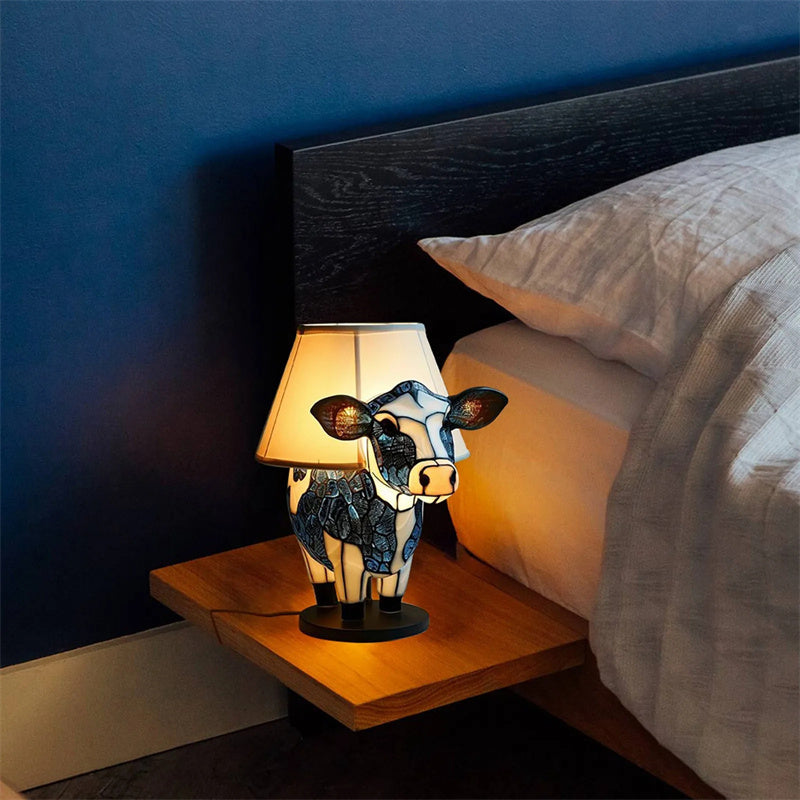 Beautiful Cow Table Lamp Bedside
