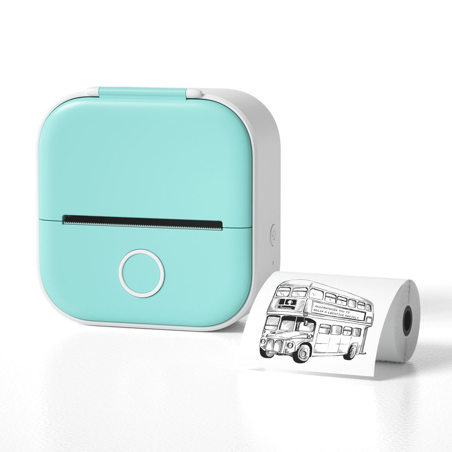 Mini Portable Thermal Label Printer Bluetooth-compatible Mini Photo Label Printer Price Tag
