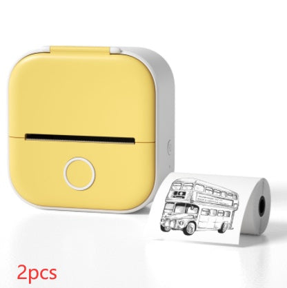 Mini Portable Thermal Label Printer Bluetooth-compatible Mini Photo Label Printer Price Tag
