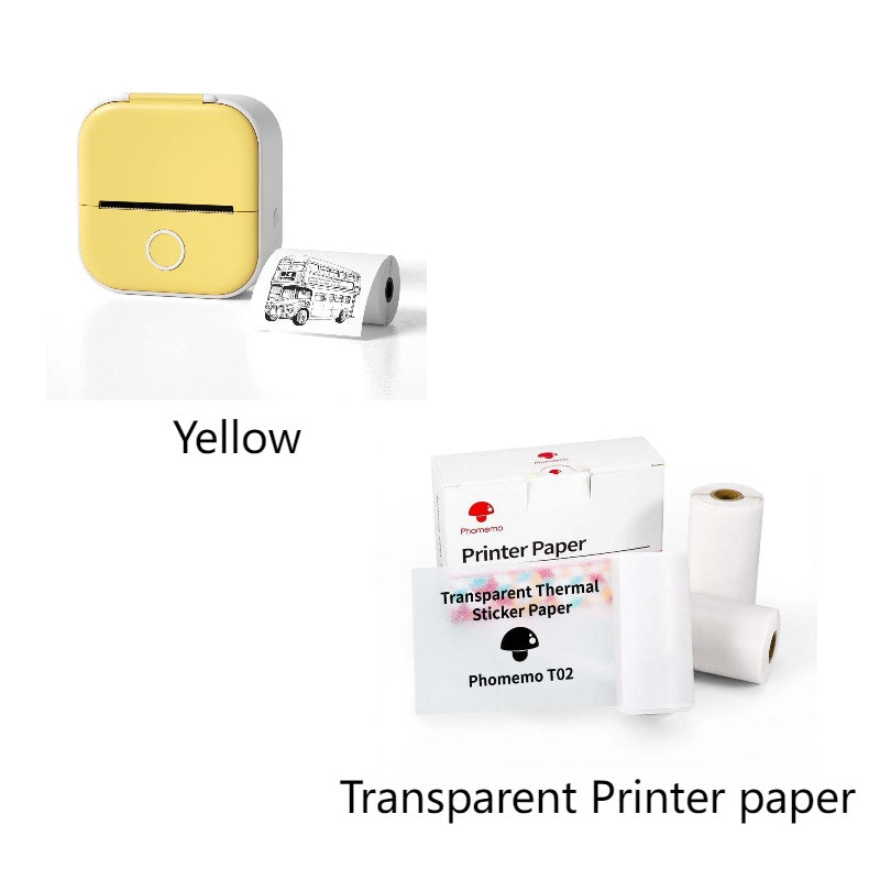 Mini Portable Thermal Label Printer Bluetooth-compatible Mini Photo Label Printer Price Tag