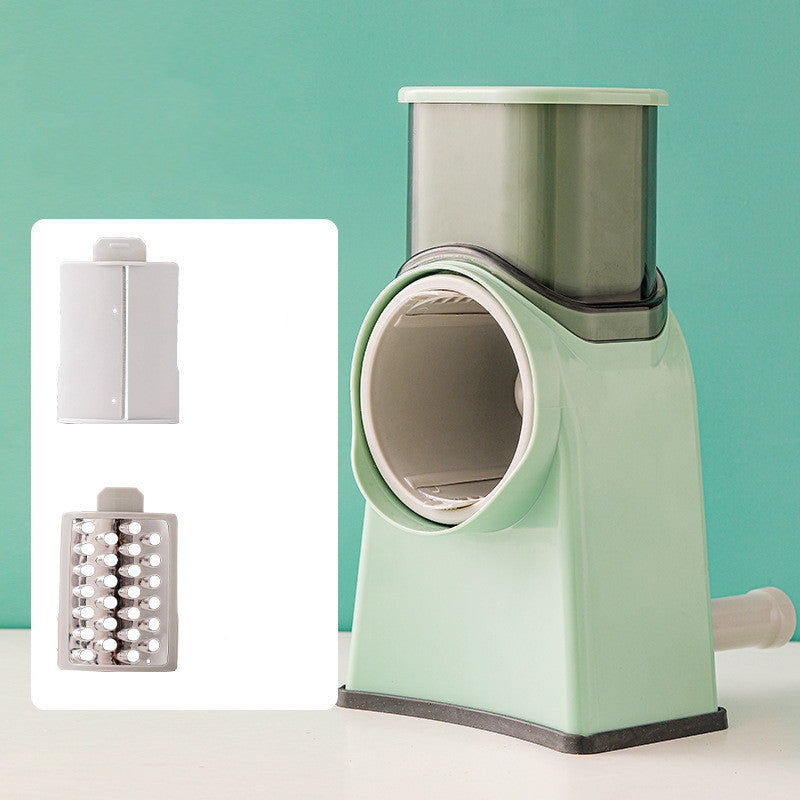 Modern Multifunctional Vegetable Cutter – Sleek Design, Sharp Stainless-Steel Blades, Space-Saving Size!