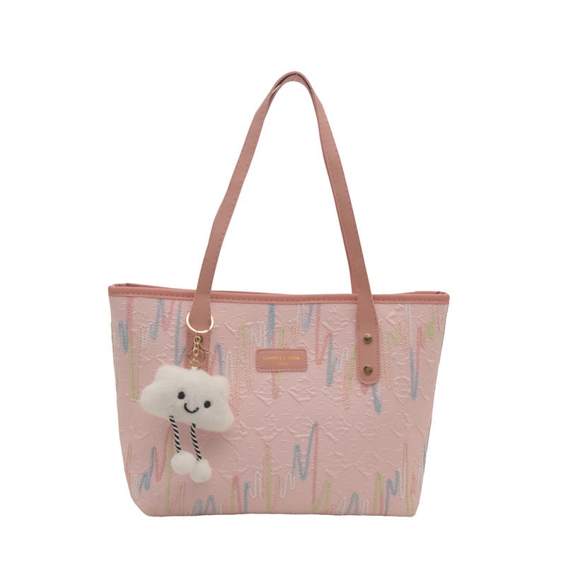 Cute texture pendant shoulder bag