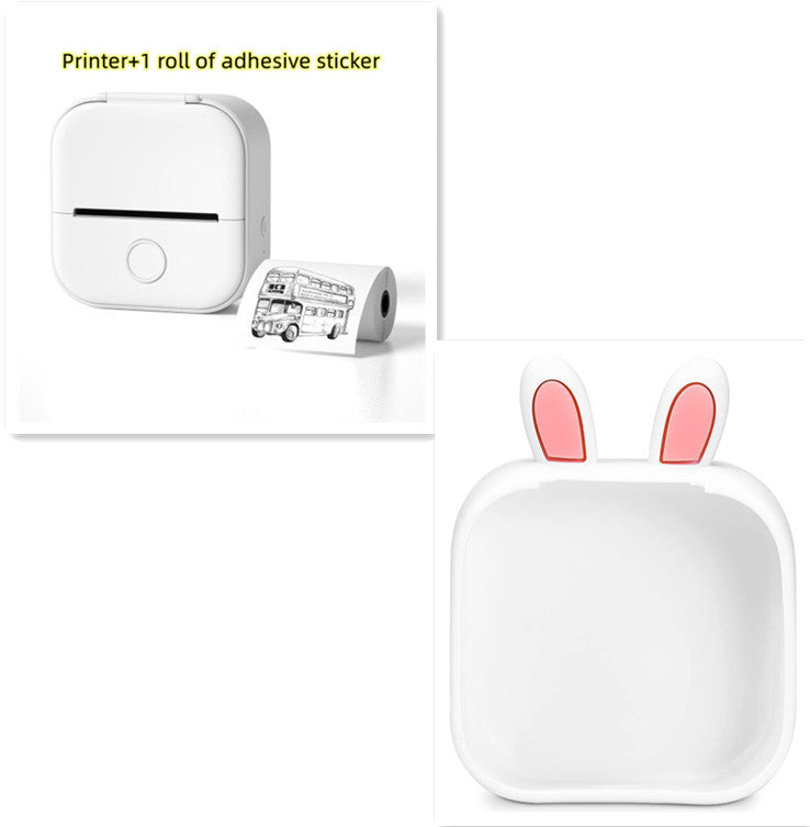 Mini Portable Thermal Label Printer Bluetooth-compatible Mini Photo Label Printer Price Tag
