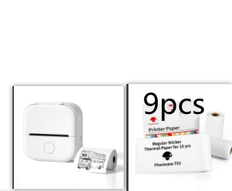 Mini Portable Thermal Label Printer Bluetooth-compatible Mini Photo Label Printer Price Tag