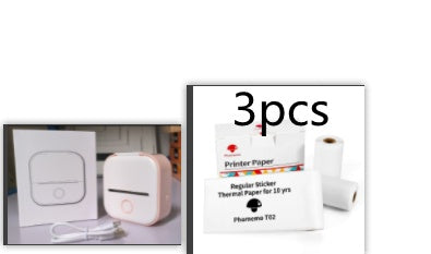 Mini Portable Thermal Label Printer Bluetooth-compatible Mini Photo Label Printer Price Tag