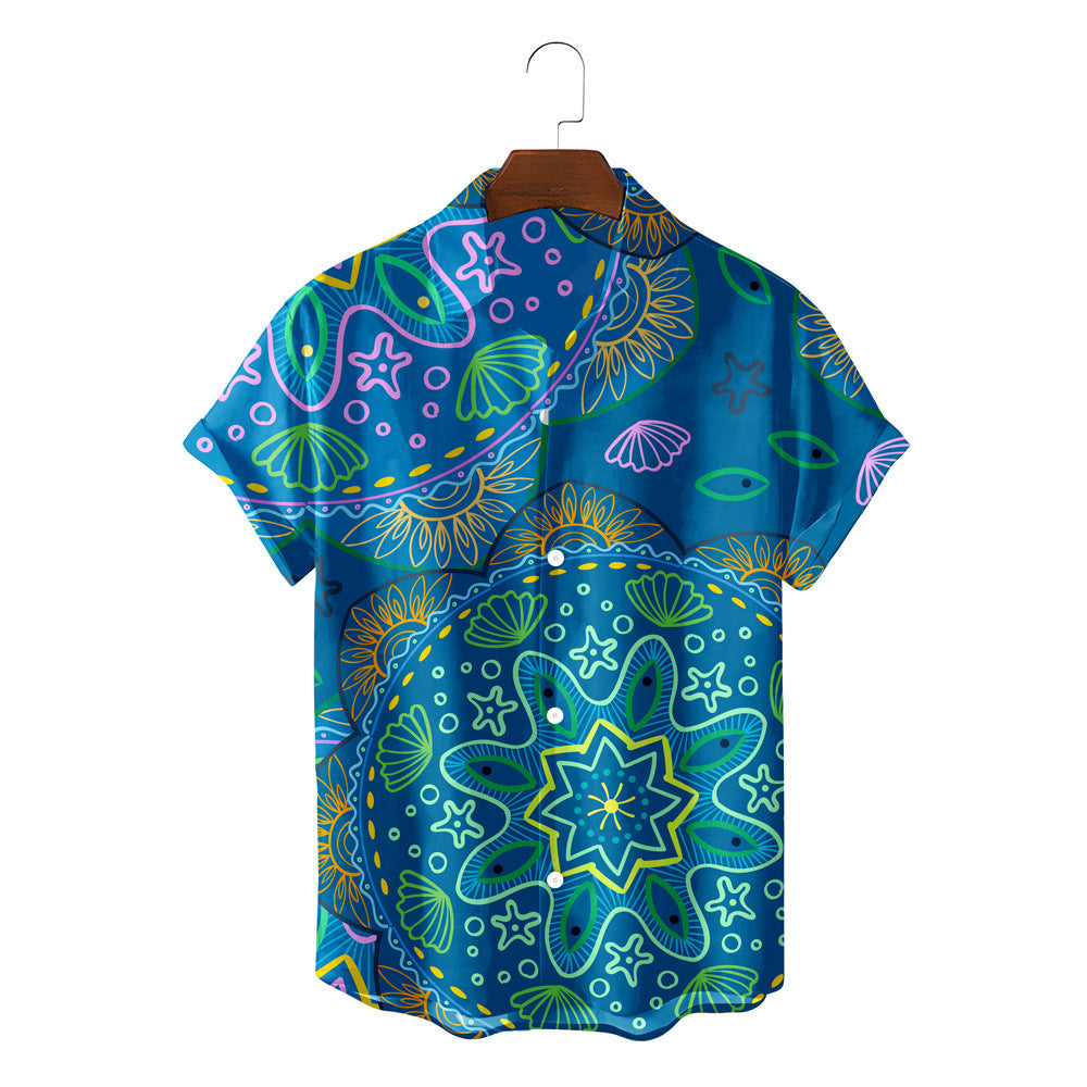 Hawaii Beach Vacation Retro Tide Shirt Men's