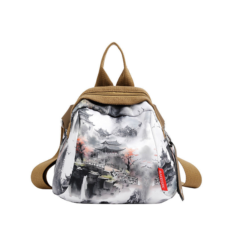 Women's Fashionable Oxford Cloth Lightweight Shoulder Messenger Bag
