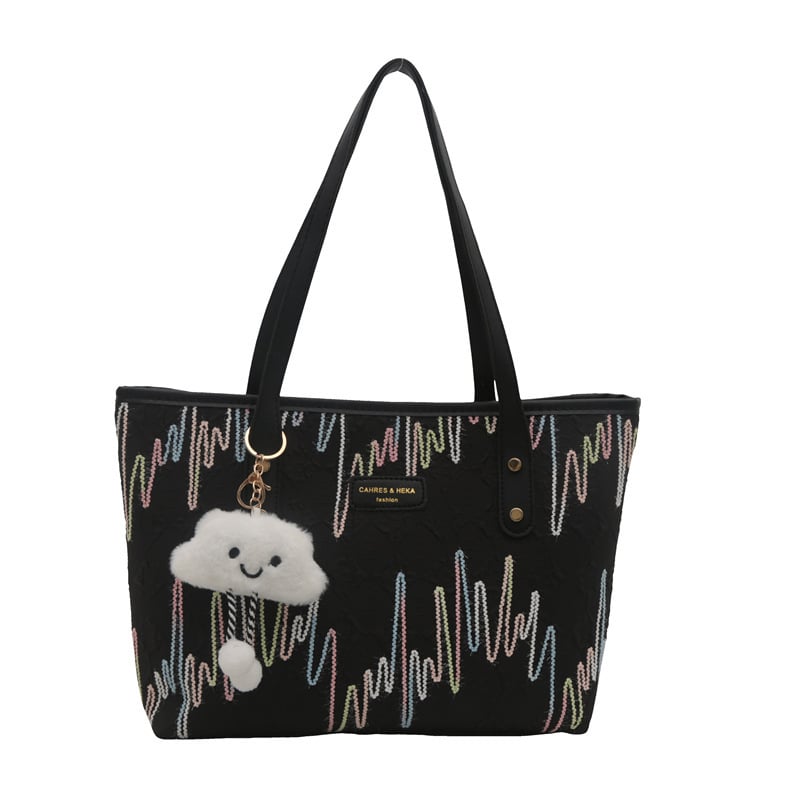 Cute texture pendant shoulder bag