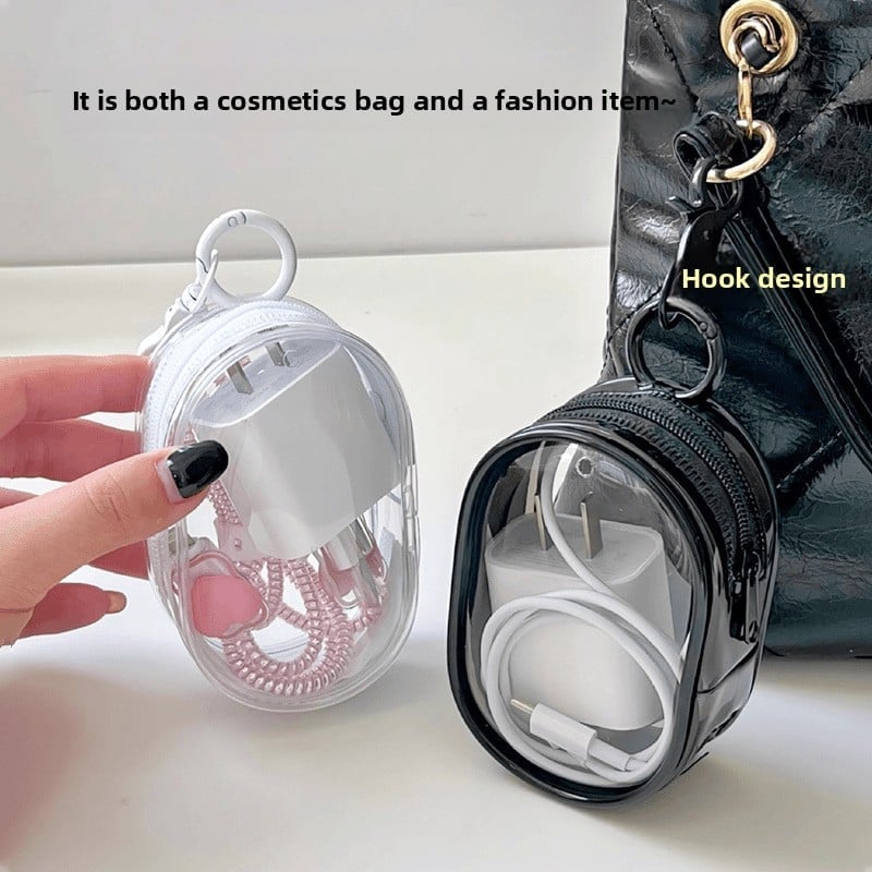 Ear phone & Charger box Glossy finishing with Hook