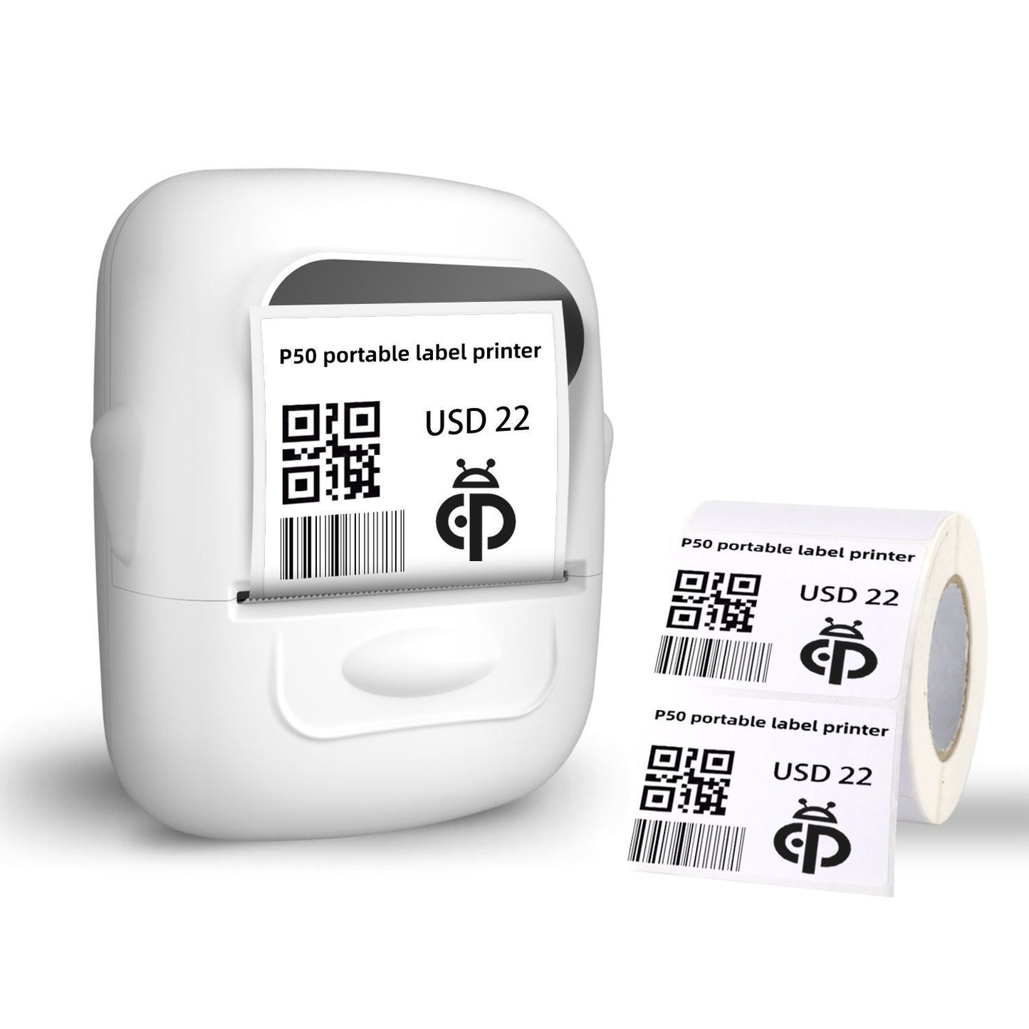 Mini P50 Barcode Label Printer For Home And Business