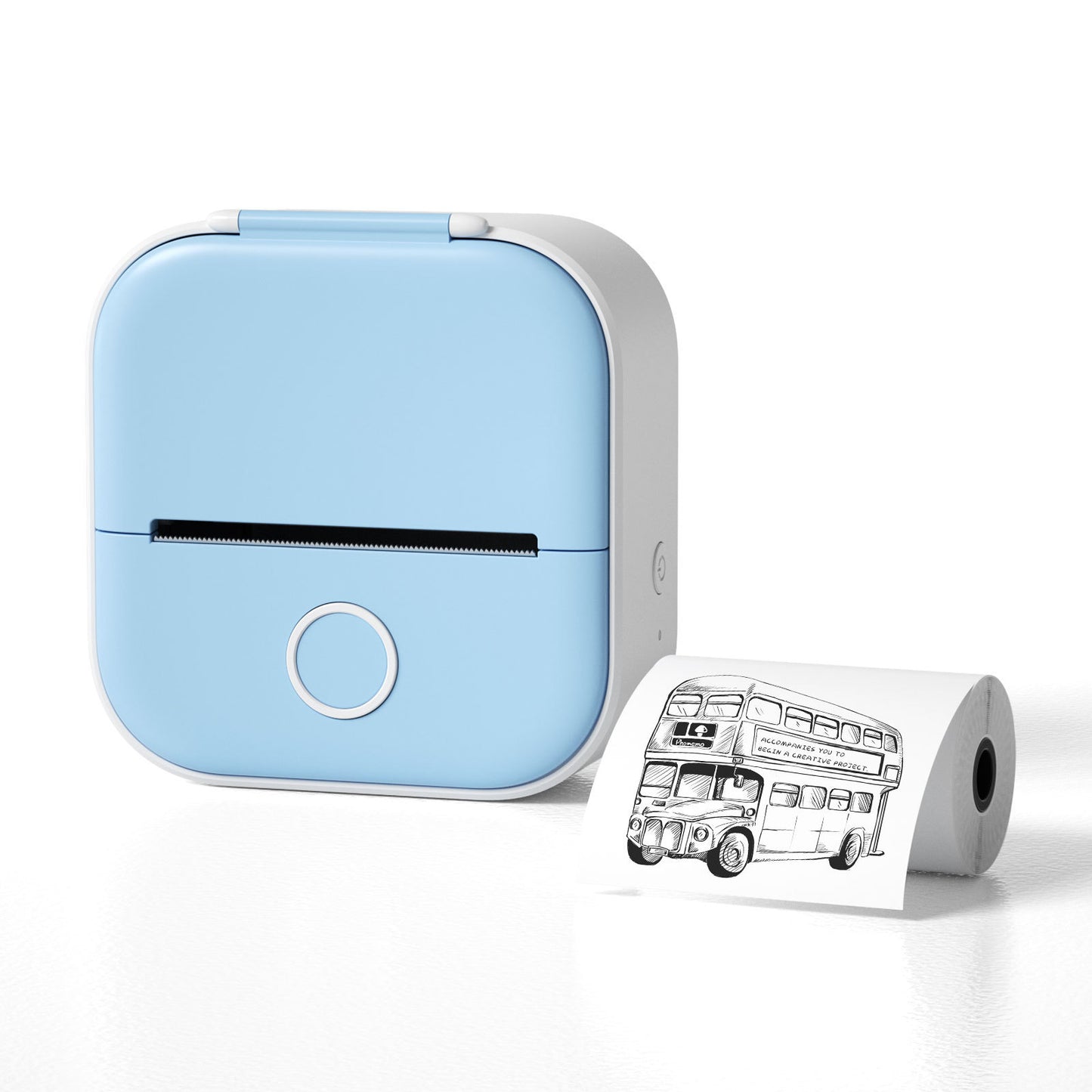 Mini Portable Thermal Label Printer Bluetooth-compatible Mini Photo Label Printer Price Tag