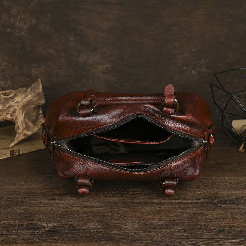 Traveling Leather Handbag for Women