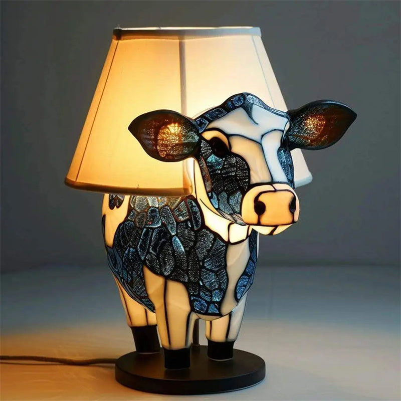 Beautiful Cow Table Lamp Bedside