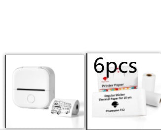 Mini Portable Thermal Label Printer Bluetooth-compatible Mini Photo Label Printer Price Tag