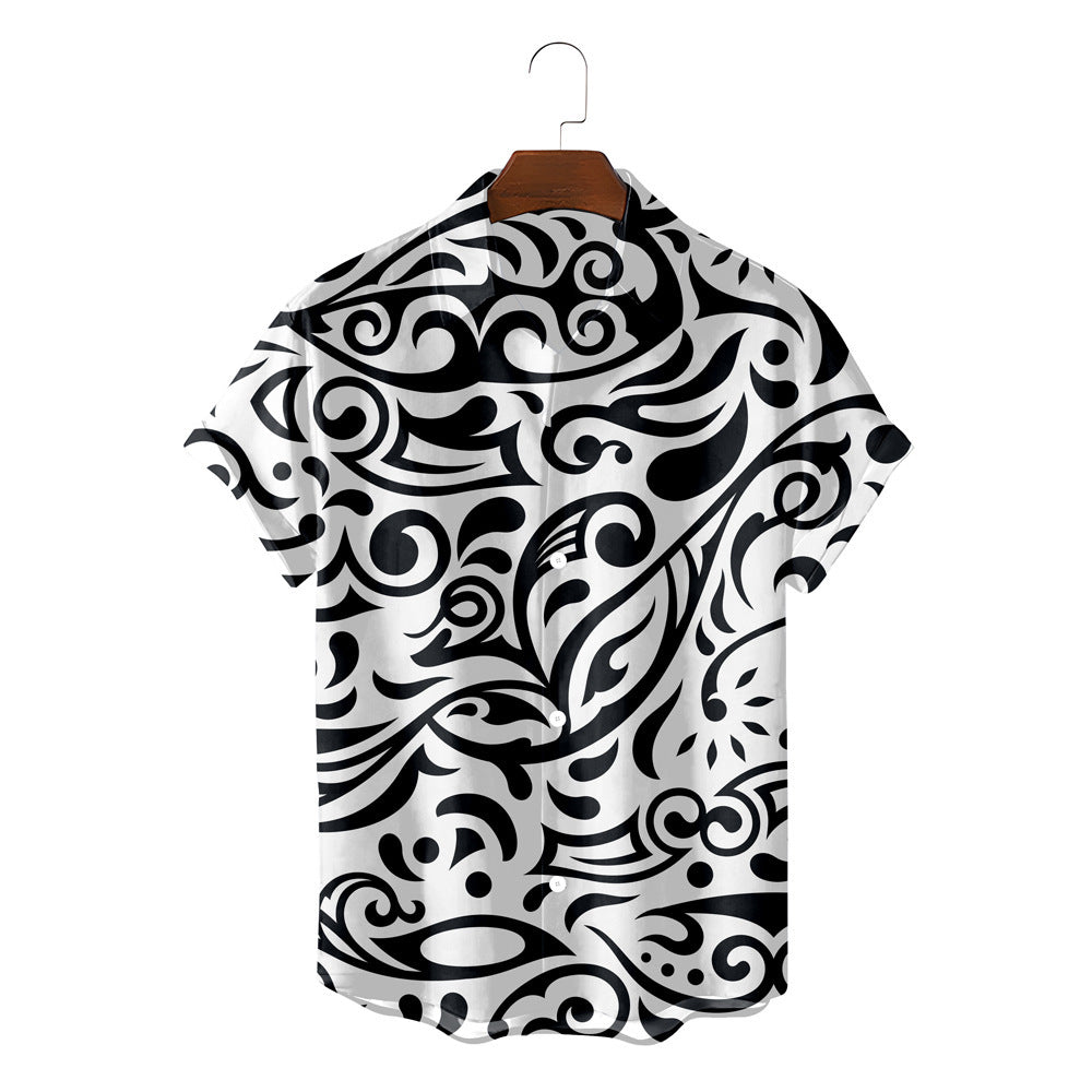 Hawaii Beach Vacation Retro Tide Shirt Men's
