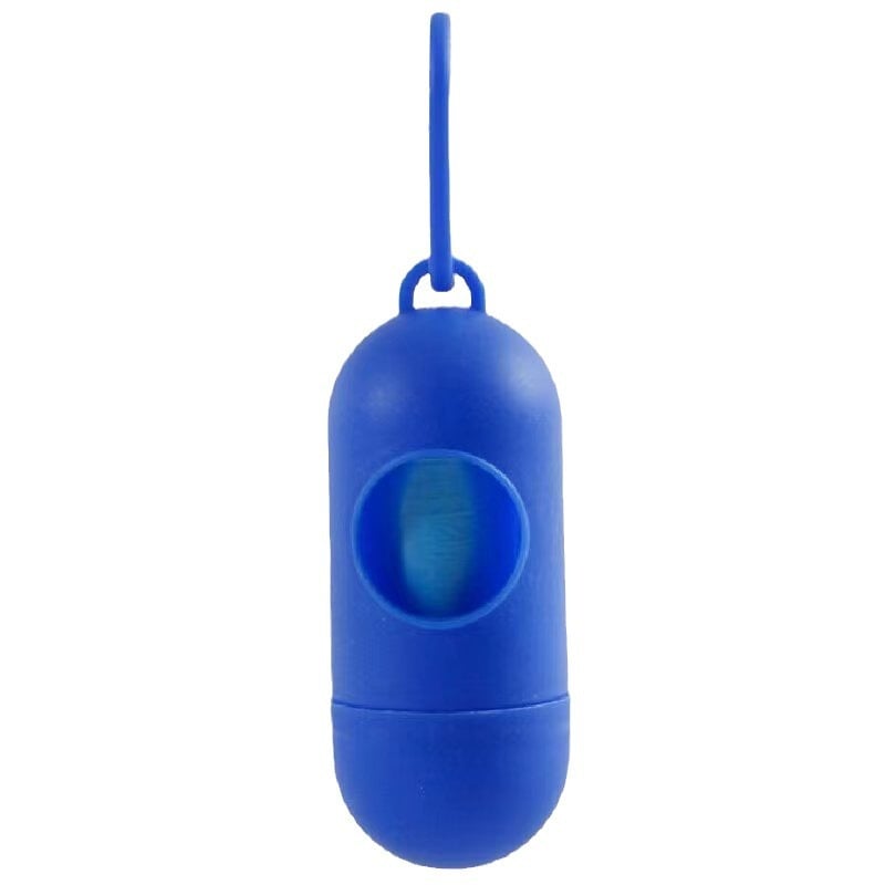 Pet garbage bag capsule shape