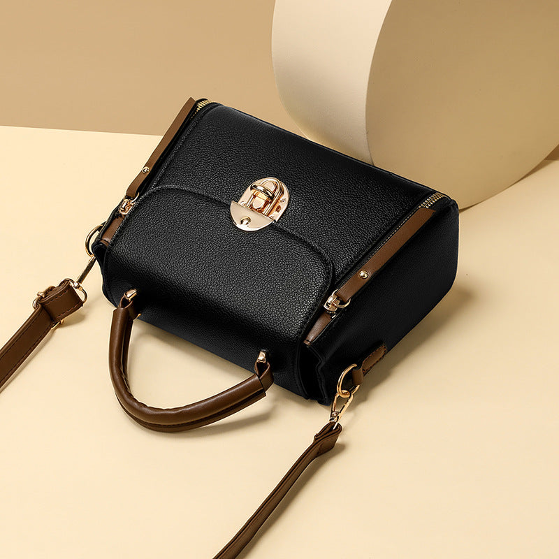 Classic crossbody bag with a lock