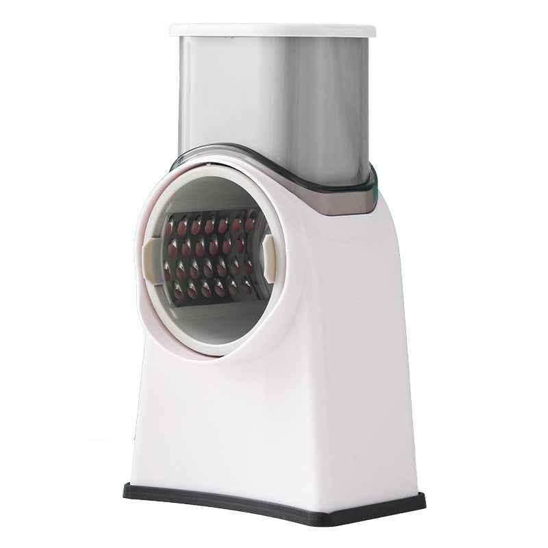 Modern Multifunctional Vegetable Cutter – Sleek Design, Sharp Stainless-Steel Blades, Space-Saving Size!
