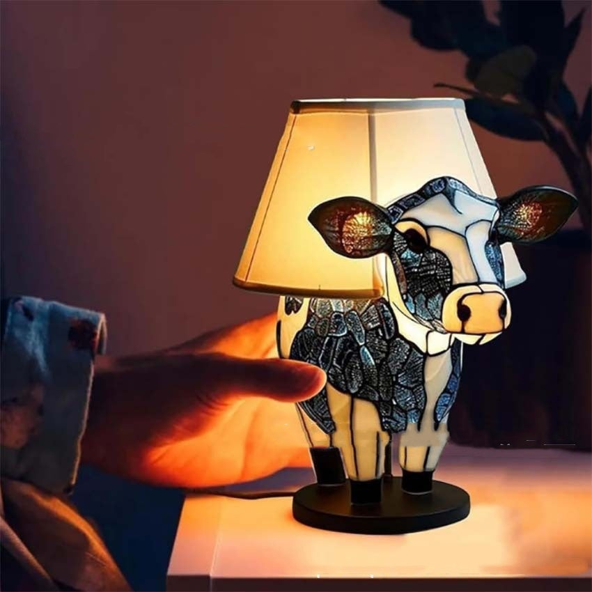 Beautiful Cow Table Lamp Bedside