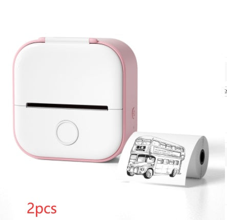 Mini Portable Thermal Label Printer Bluetooth-compatible Mini Photo Label Printer Price Tag