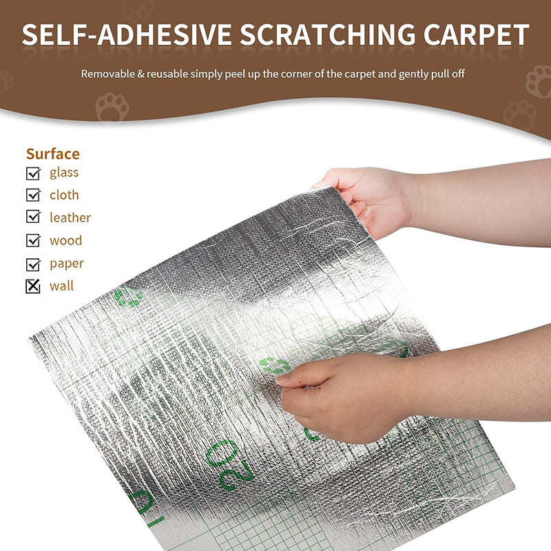 Anti Cat Scratch Carpet Self-Adhesive for Board & Wall.