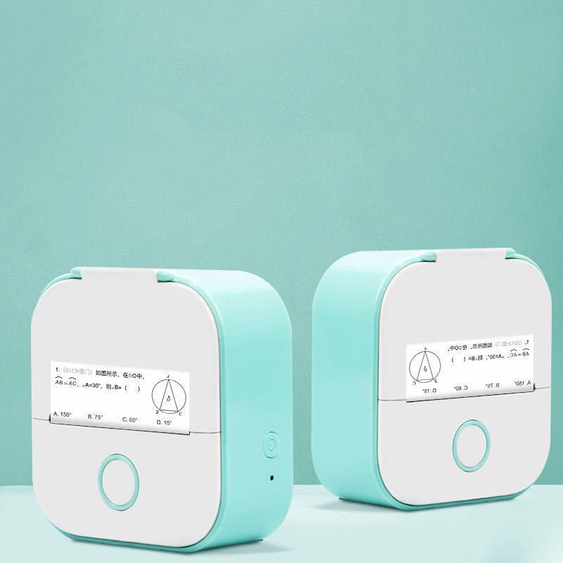 Mini Portable Thermal Label Printer Bluetooth-compatible Mini Photo Label Printer Price Tag