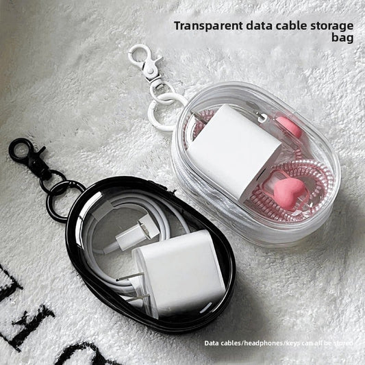 Ear phone & Charger box Glossy finishing with Hook