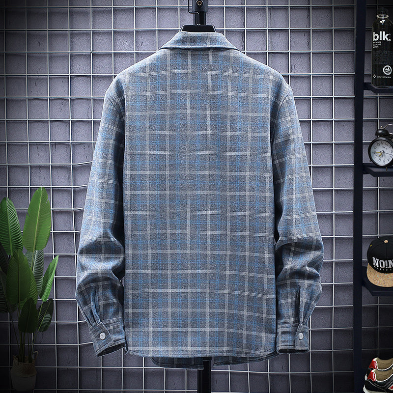 Korean style trendy T-shirt all-match casual clothes handsome jacket