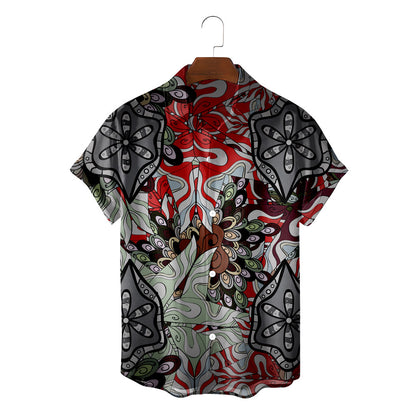 Hawaii Beach Vacation Retro Tide Shirt Men's