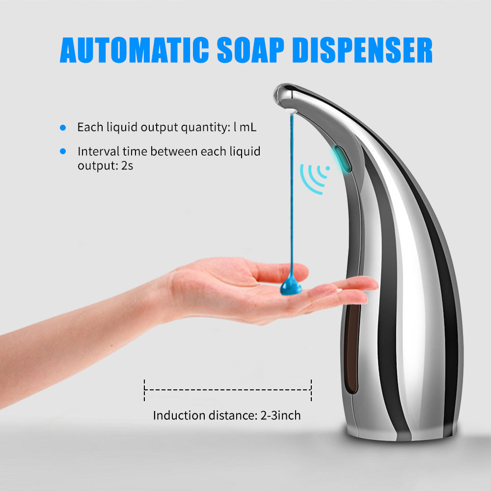Premium Automatic Liquid Soap Dispenser Infrared Smart Sensor Touchless Foam Shampoo Dispenser